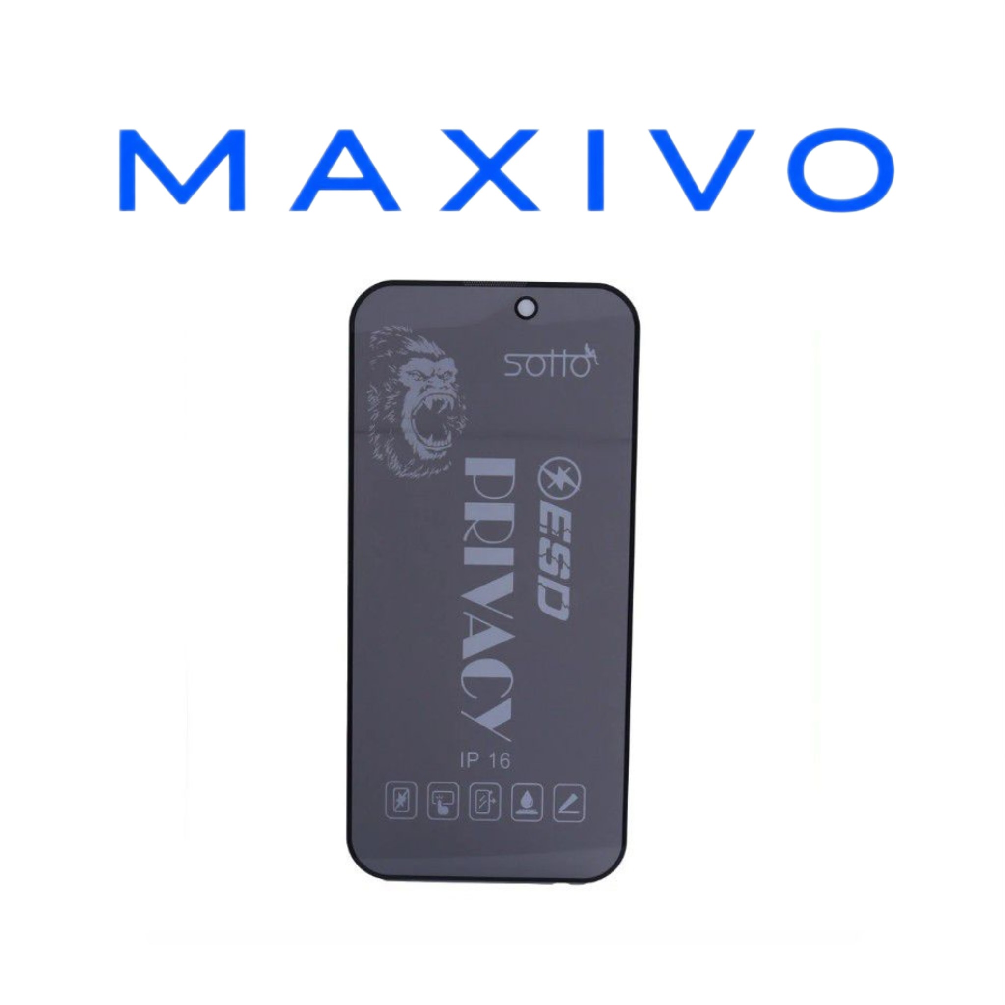 گلس پرایوسی آنتی استاتیک Sotto آیفون iPhone 16