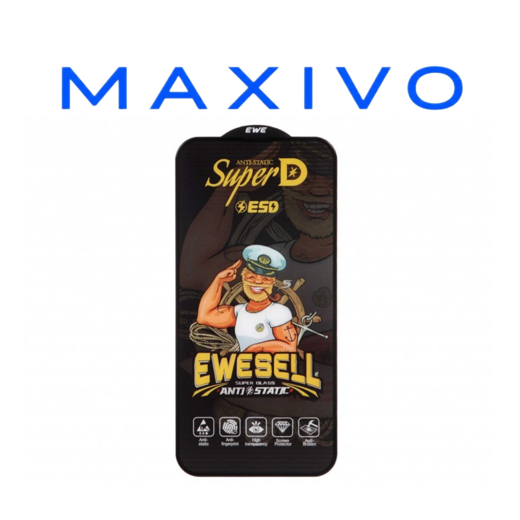 گلس SUPER D ESD Ewesell آیفون Iphone 13 - 13 Pro - 14