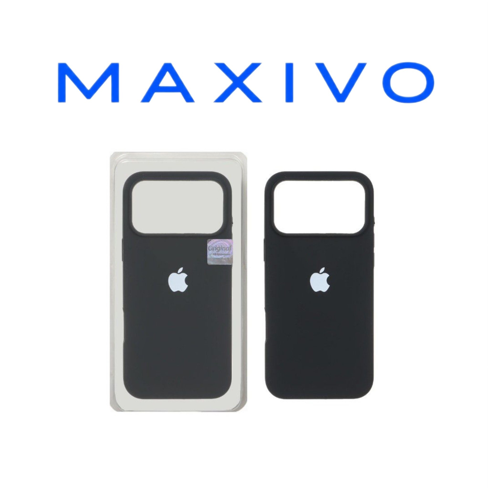 قاب سیلیکونی پاک کنی اورجینال Master Quality مدل Apple iPhone 17 Pro Max - مشکی (پک دار)