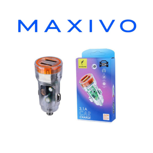 شارژر فندکی فست شارژ Sky Dolphin SZ24 3.1A 15W