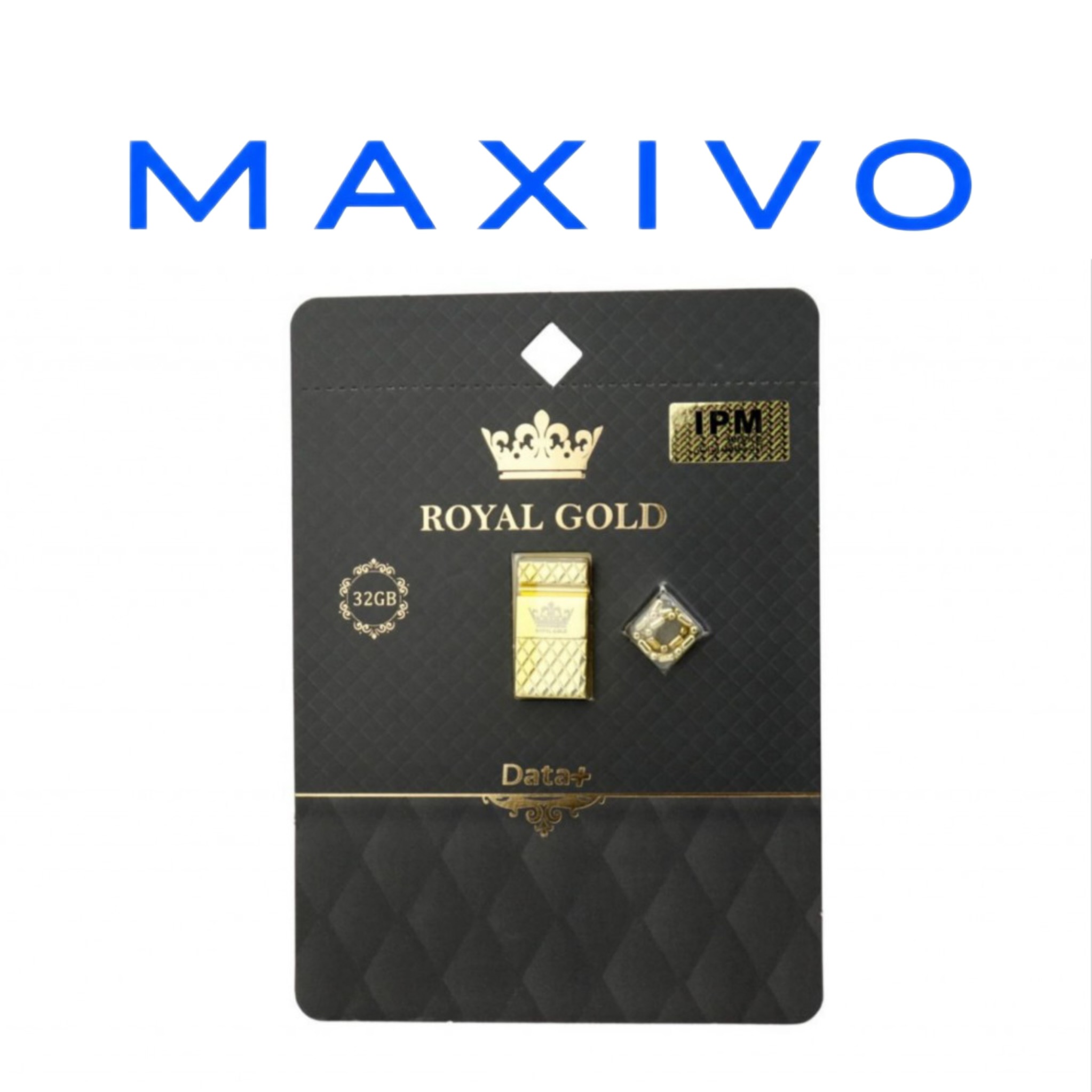 فلش 32 گیگ دیتا پلاس Data+ Royal Gold