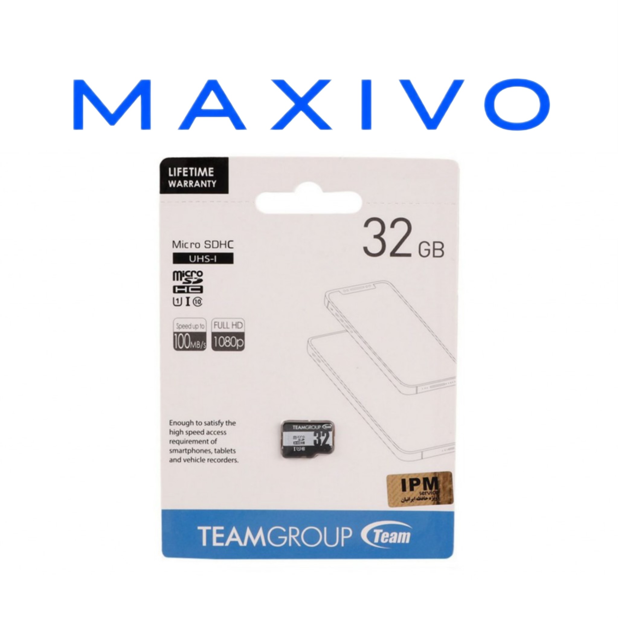 رم میکرو 32 گیگ تیم گروپ TeamGroup U1 C10 100MB/s