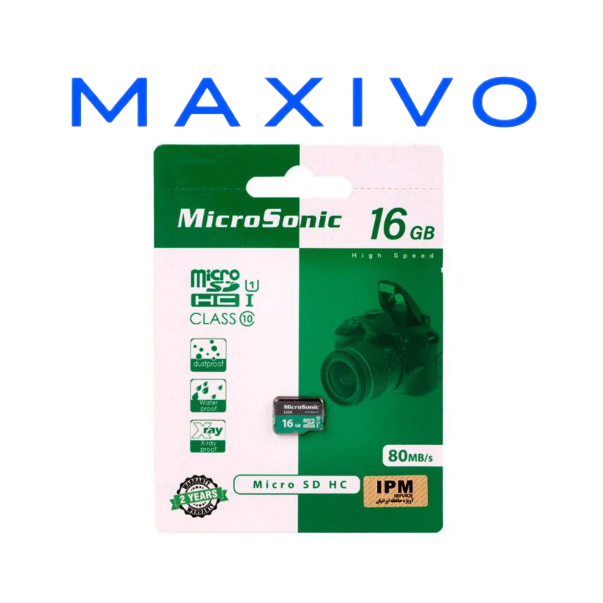 رم میکرو 16 گیگ میکروسونیک MicroSonic 533X U1 C10 80MB/s