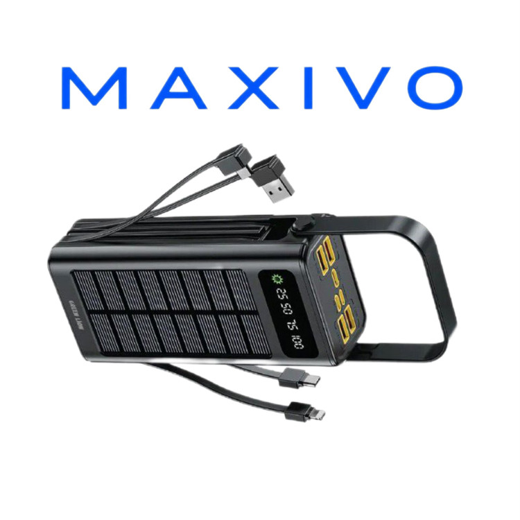پاور بانک خورشیدی فست شارژ گرین لاین Solar X GLPX49 QC3.0 PD 22.5W ظرفیت 30000 میلی آمپر ساعت