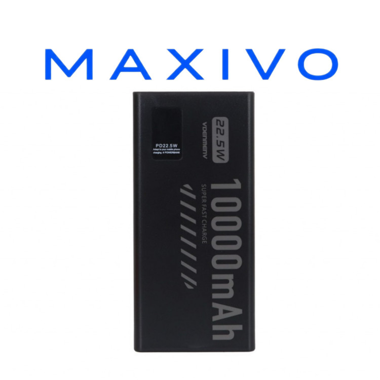 پاوربانک (PD و فست شارژ) Denmen 22.5W 10000mAh مدل DP43