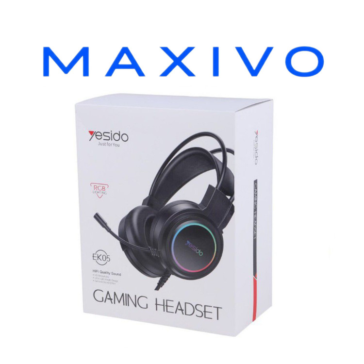 هدست گیمینگ سیم دار Yesido EK05