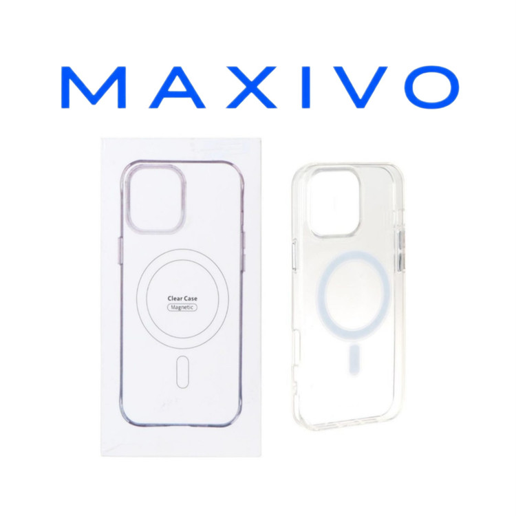 قاب شفاف Apple iPhone 16 Pro Max با قابلیت شارژ MagSafe