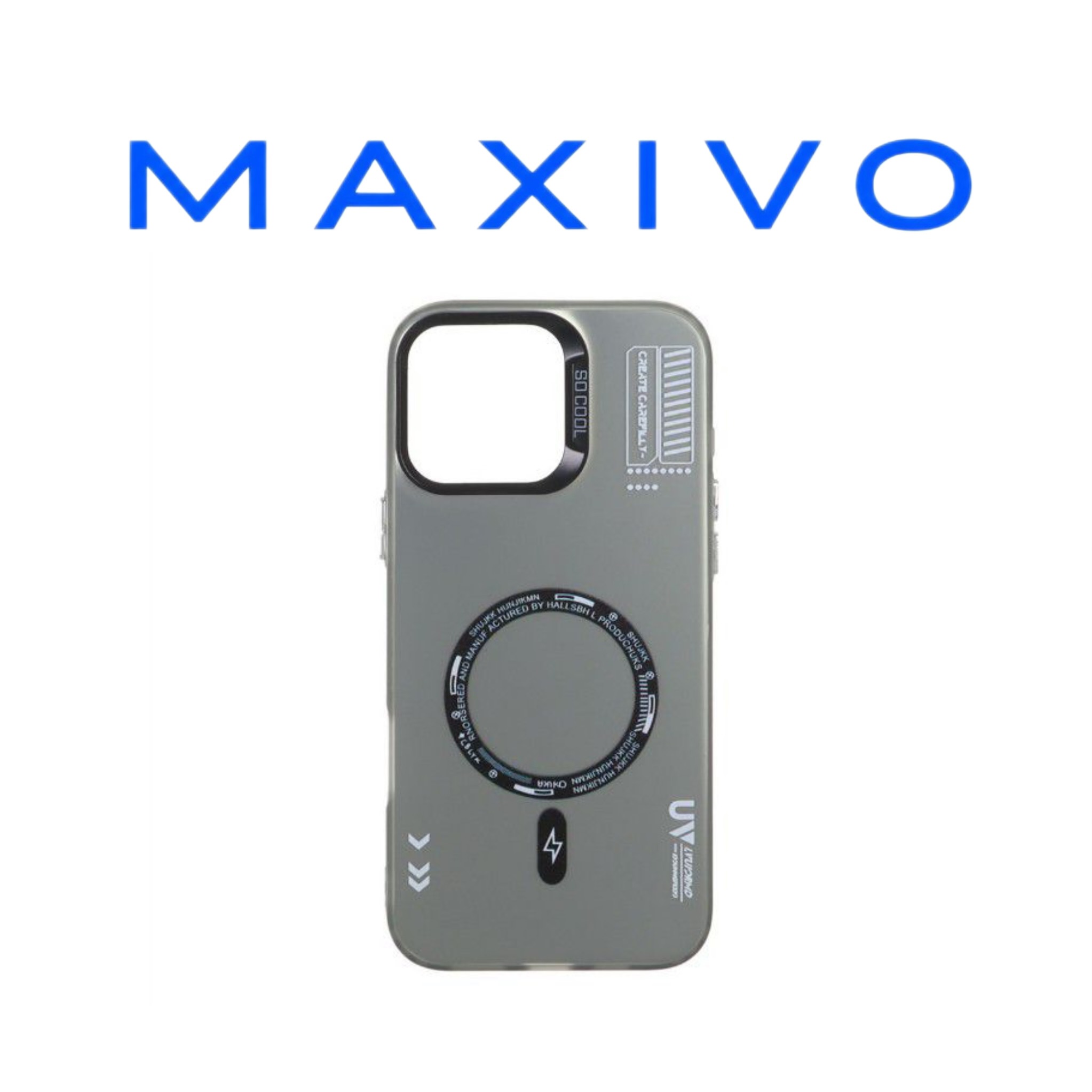 قاب SO COOL طرح مگ سیف RT مدل Apple iPhone 16 Pro Max - مشکی