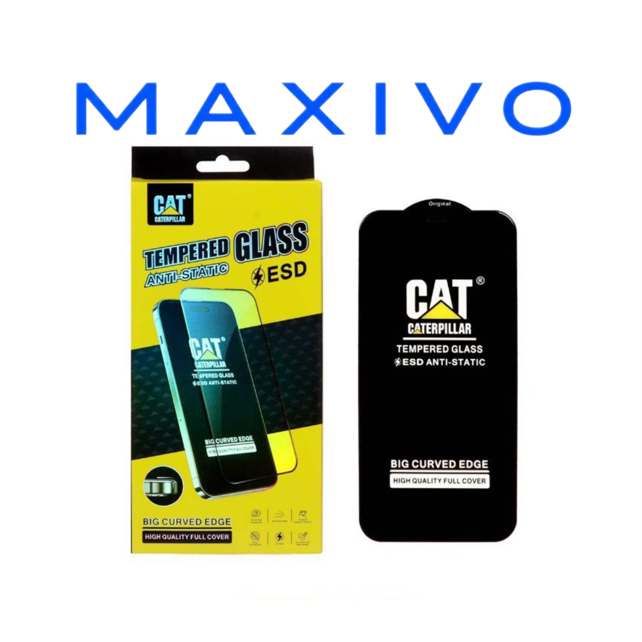 گلس پک دار Anti Static - ESD Caterpillar مدل iPhone 11 Pro - Xs - X