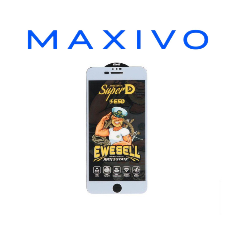 گلس Full Cover Super D Esd Ewesell مدل iPhone 6 Plus - 6s Plus - 7 Plus - 8 Plus