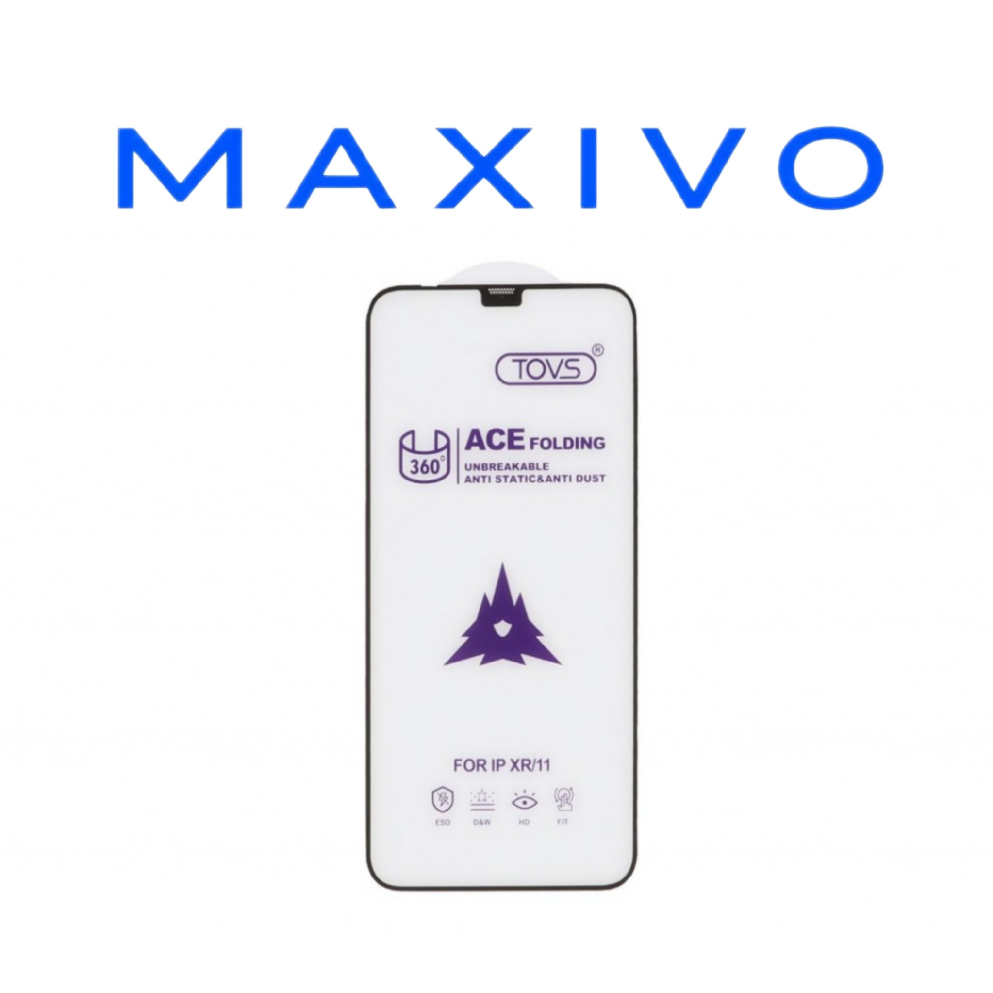 گلس Apple iPhone 11 - iPhone XR - ACE 360 Anti Static