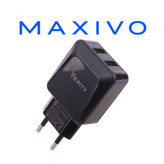 شارژر دیواری فست شارژ Verity AP 2121 2Port 2.1A 10.5W + کابل میکرو یو اس بی