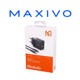 شارژر دیواری 20 وات مک دودو CH-1952 QC3.0 PD 3A + کابل آیفونی