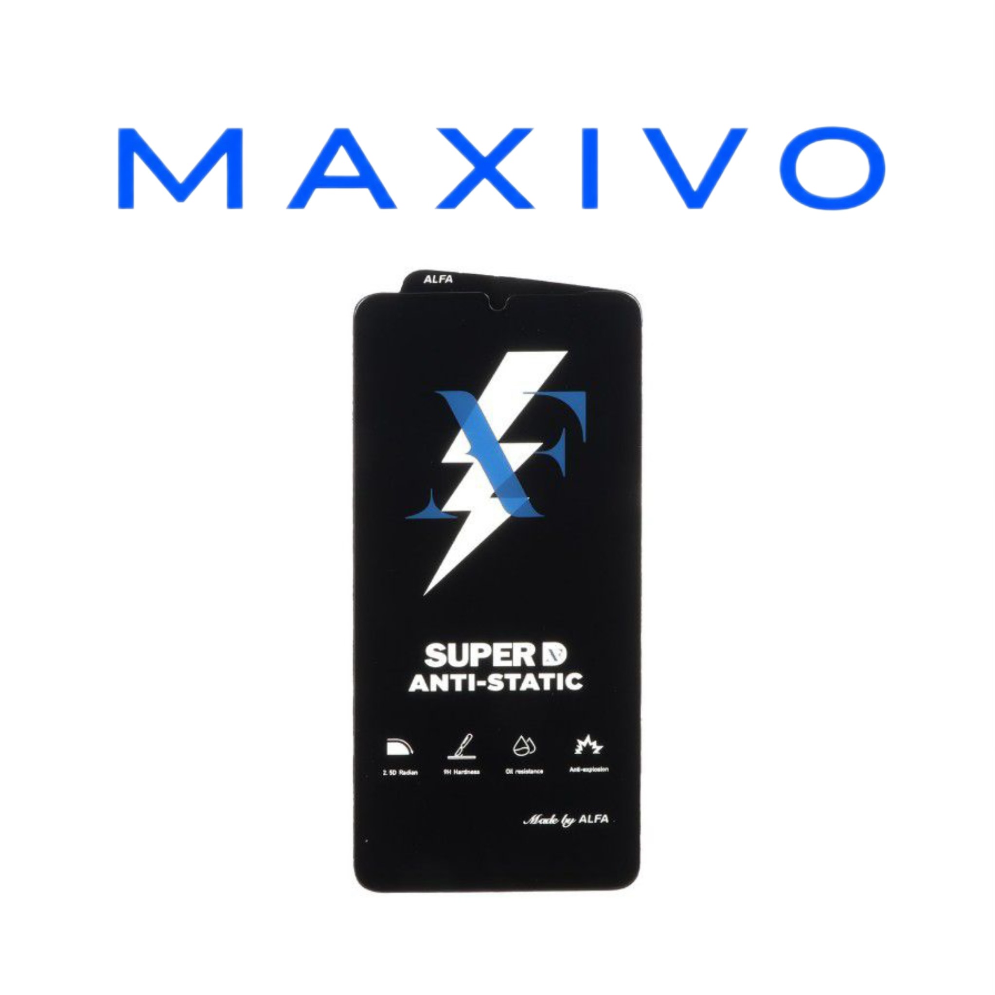 گلس Super D Anti Static ALFA - Samsung A06 - A05 - A07