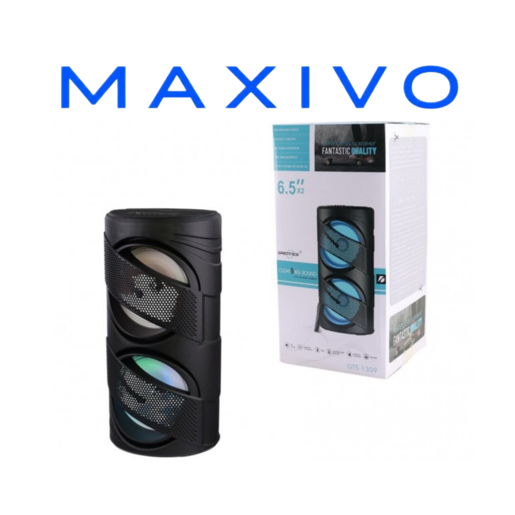 اسپیکر بلوتوثی گریت نایس GTS-1309 + میکروفون