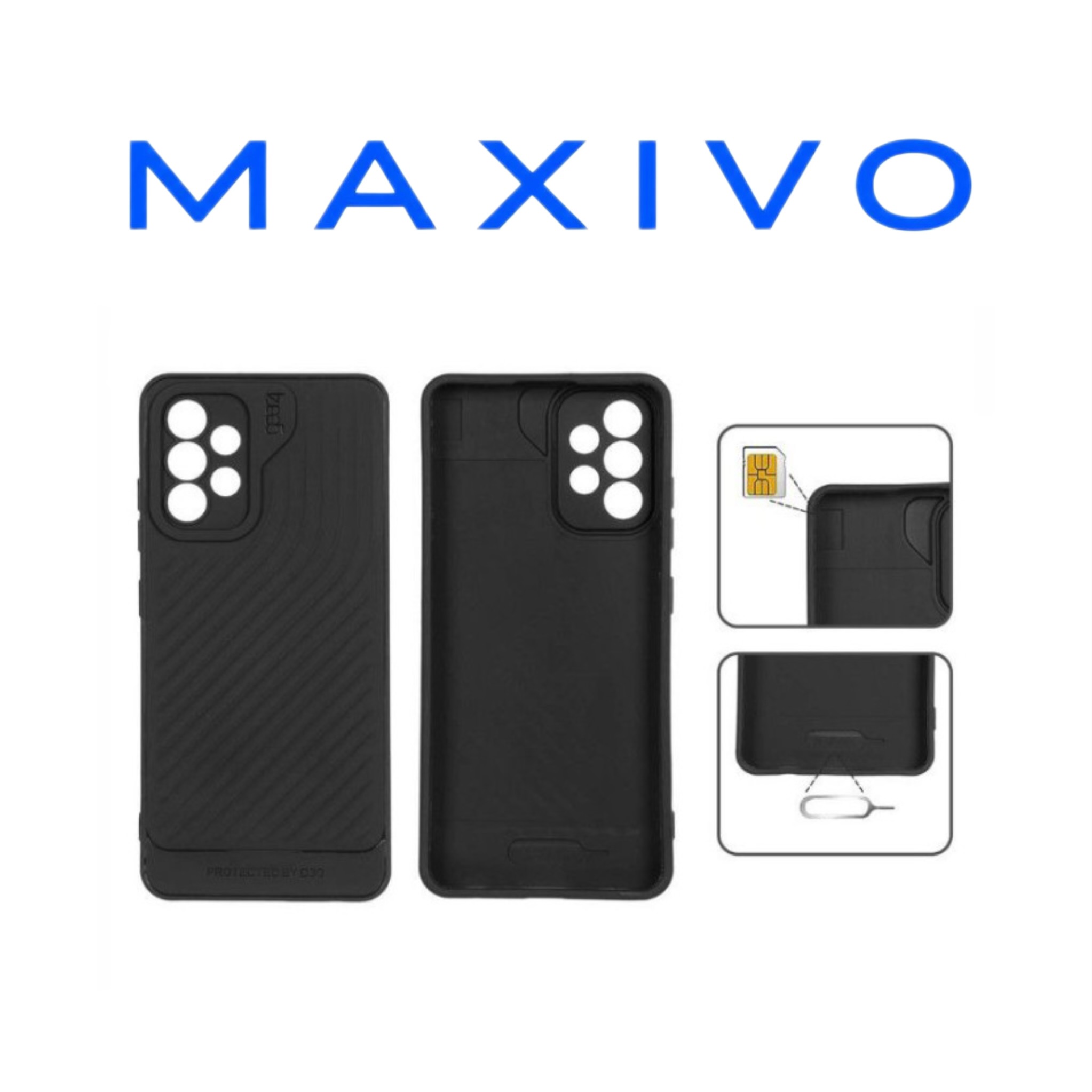 قاب Gear4 کبریتی Samsung Galaxy A32 4G - مشکی