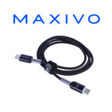 کابل دو سر تایپ سی فست شارژ 60 وات اکسیژن LX-23 طول 1 متر