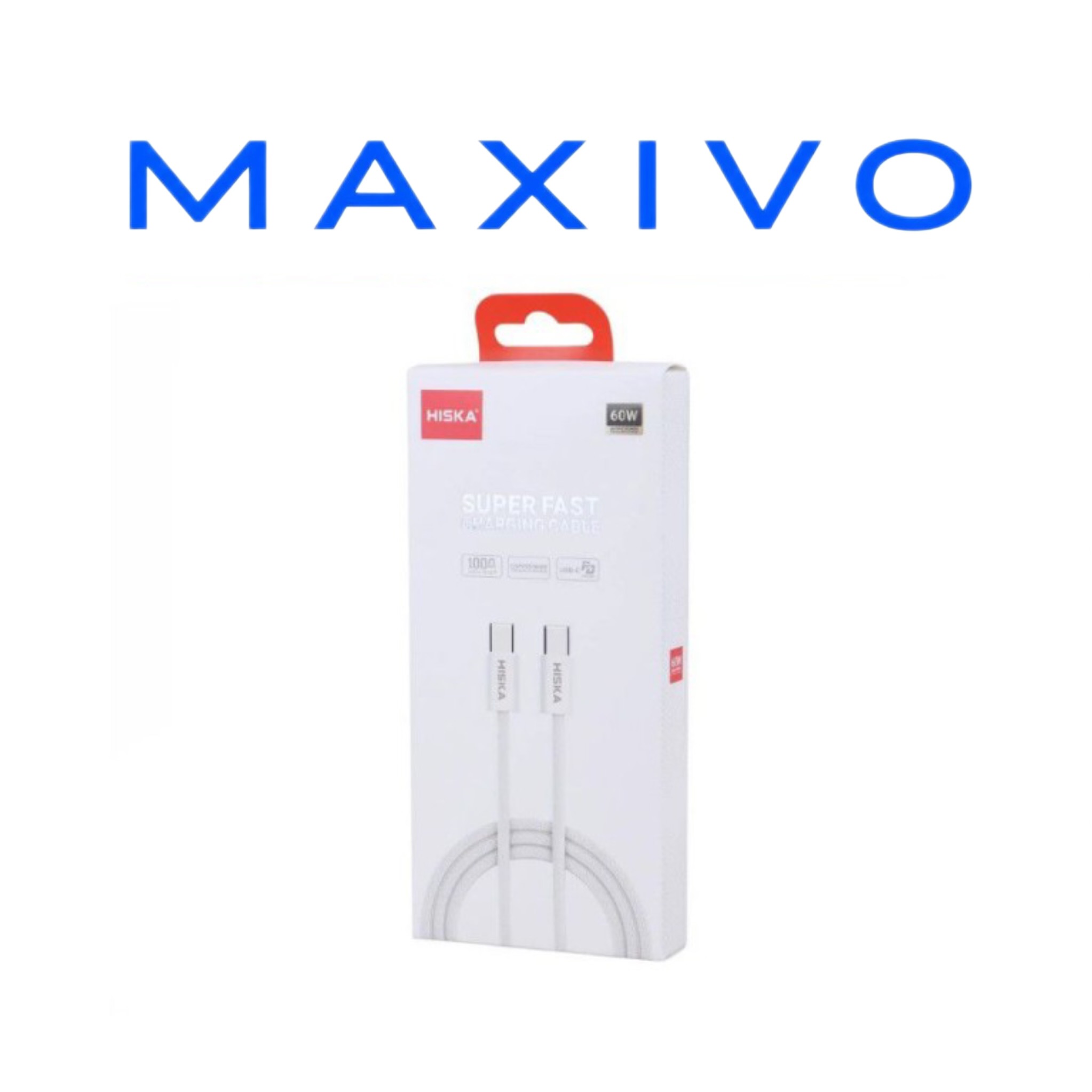 کابل دو سر تایپ سی فست شارژ 60 وات هیسکا LX811CC طول 1 متر