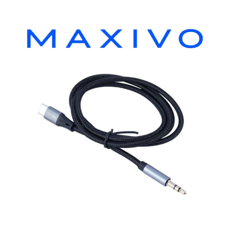 کابل تبدیل Type-C به AUX اکسیژن AUX-06 طول 1 متر