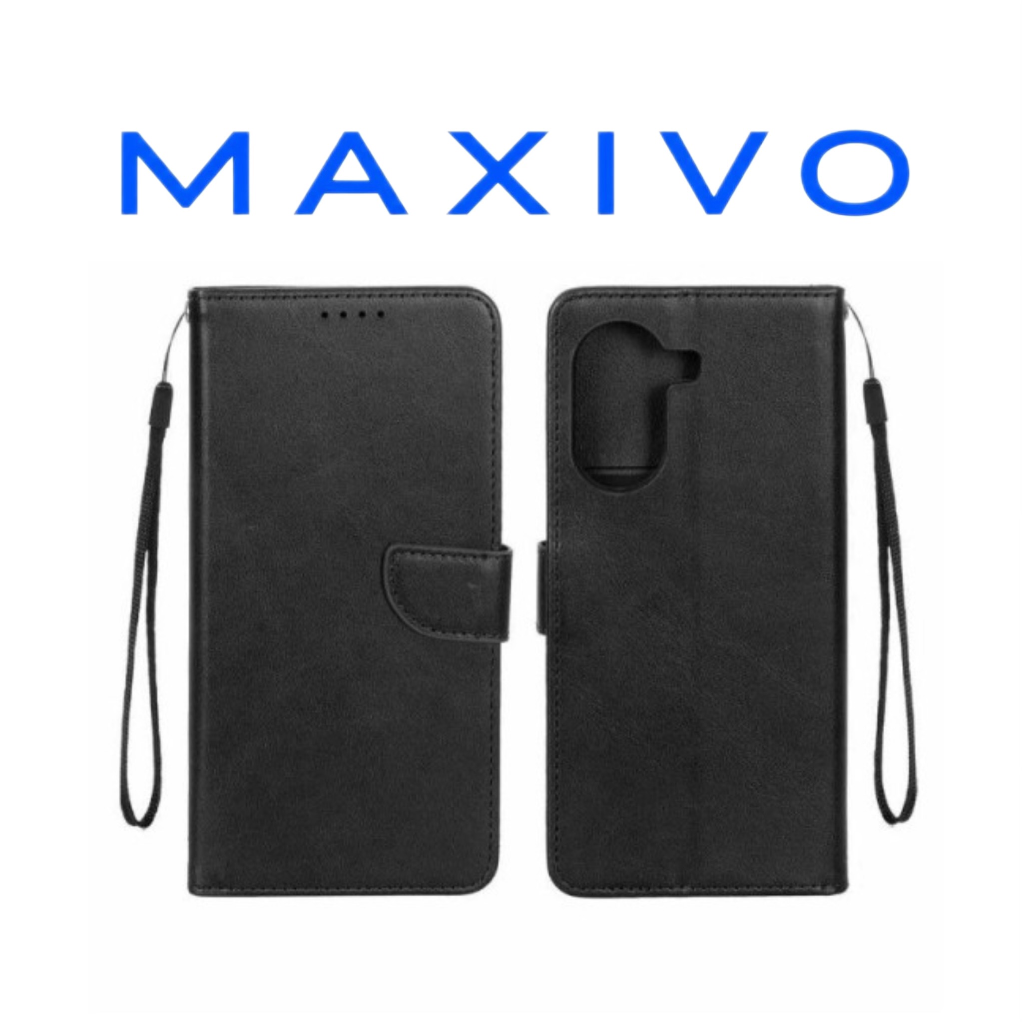 کیف چرمی موبایل مگنتی Xiaomi Poco X7 Pro - مشکی