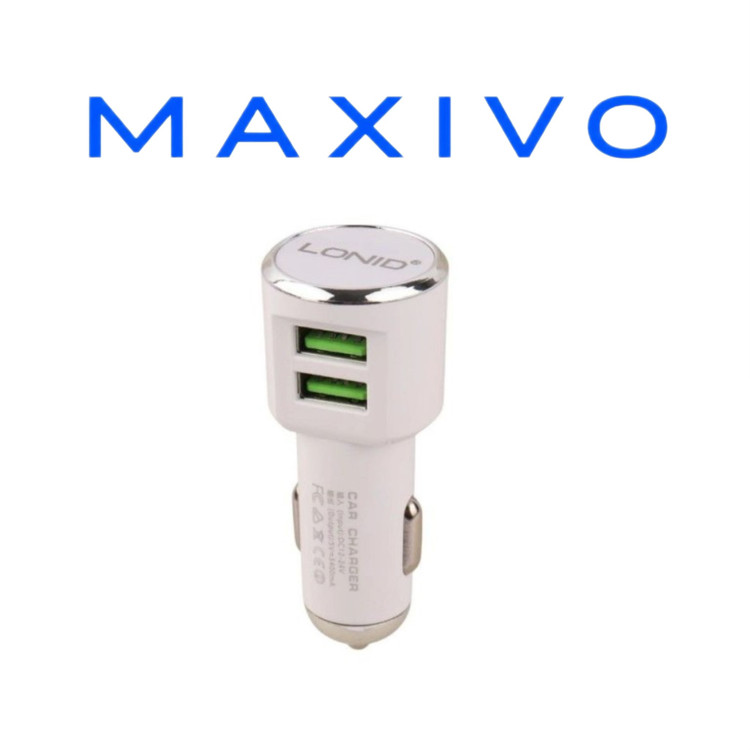 شارژر فندکی Lonid DL-C29 3.4A 17W + کابل تایپ سی