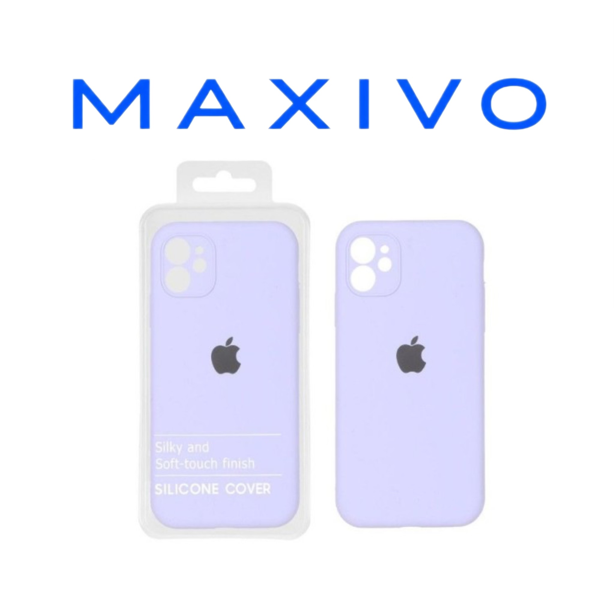 قاب سیلیکونی پاک کنی اورجینال Master Quality مدل Apple iPhone 11 - یاسی (پک دار)