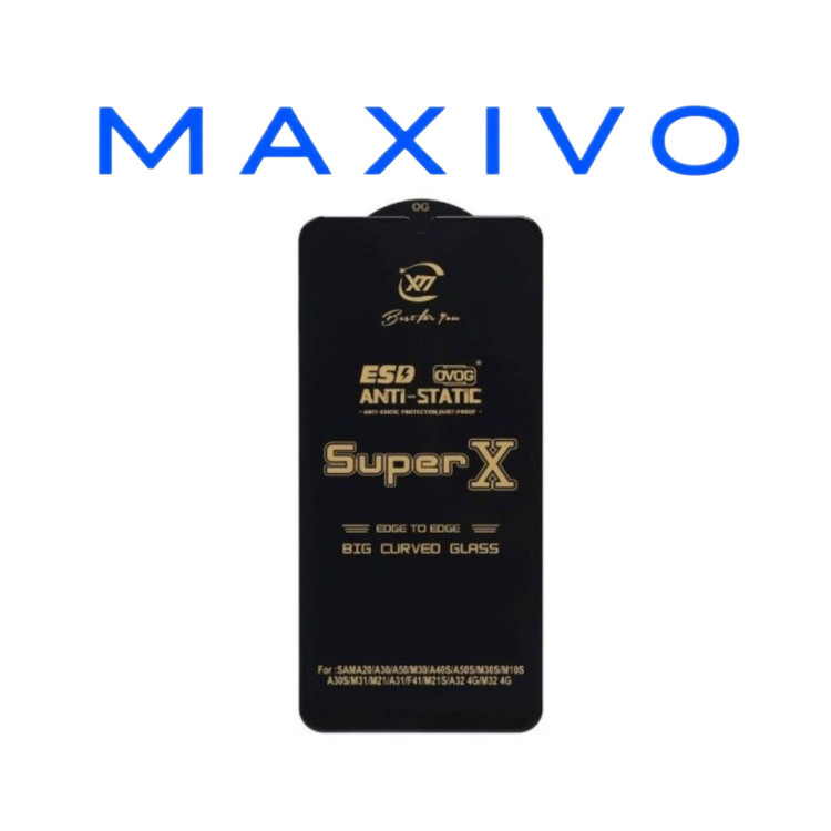 گلس Full Cover Super X Samsung Galaxy A20 - A30S - A50S