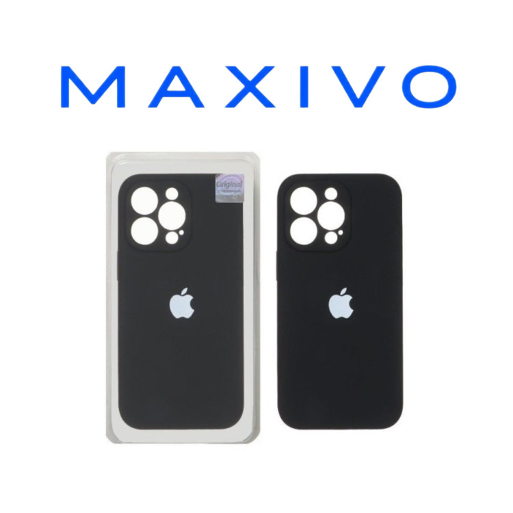قاب سیلیکونی پاک کنی اورجینال Master Quality مدل Apple iPhone 13 Pro - مشکی (پک دار)