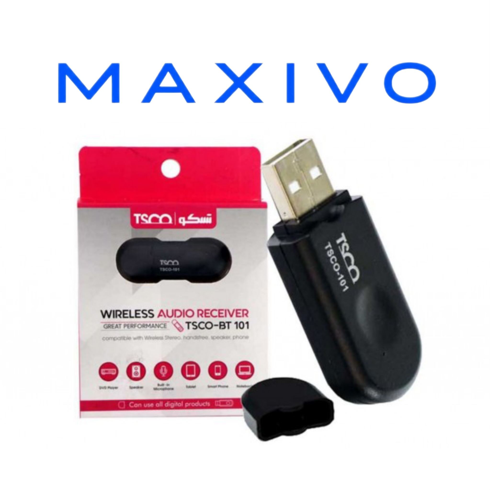 دانگل بلوتوث TSCO BT 101 AUX